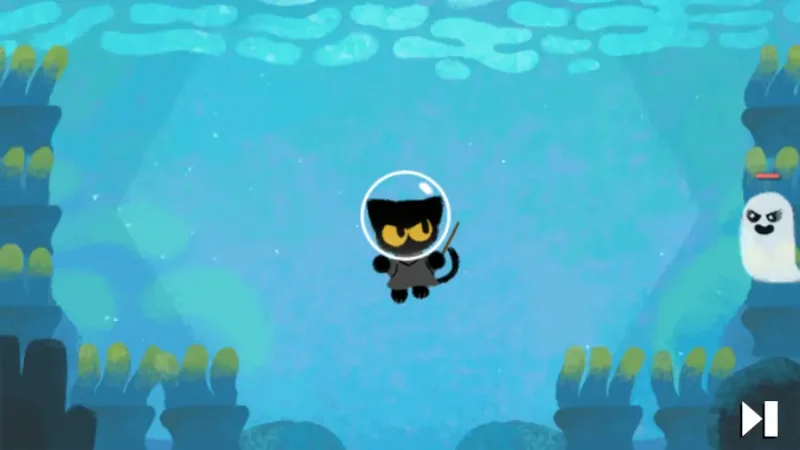 Google Doodle's Magic Cat Academy 2